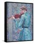 Marie-Anne Weber Playing the Violin, 1903-Theo van Rysselberghe-Framed Stretched Canvas