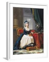 Marie-Antoinette (1755-93) 1788-Elisabeth Louise Vigee-LeBrun-Framed Giclee Print