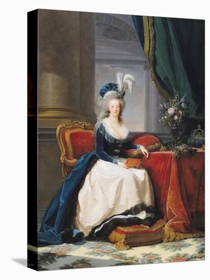 Marie-Antoinette (1755-93) 1788-Elisabeth Louise Vigee-LeBrun-Stretched Canvas