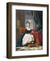 Marie-Antoinette (1755-93) 1788-Elisabeth Louise Vigee-LeBrun-Framed Premium Giclee Print