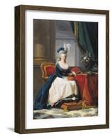 Marie-Antoinette (1755-93) 1788-Elisabeth Louise Vigee-LeBrun-Framed Giclee Print