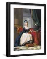 Marie-Antoinette (1755-93) 1788-Elisabeth Louise Vigee-LeBrun-Framed Giclee Print