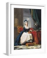 Marie-Antoinette (1755-93) 1788-Elisabeth Louise Vigee-LeBrun-Framed Giclee Print