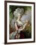 Marie Antoinette (1755-93) after Vigee-Lebrun-Louise Campbell Clay-Framed Giclee Print