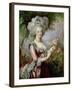 Marie Antoinette (1755-93) after Vigee-Lebrun-Louise Campbell Clay-Framed Giclee Print