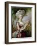 Marie Antoinette (1755-93) after Vigee-Lebrun-Louise Campbell Clay-Framed Giclee Print