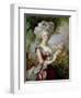 Marie Antoinette (1755-93) after Vigee-Lebrun-Louise Campbell Clay-Framed Giclee Print