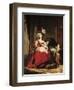 Marie-Antoinette (1755-93) and Her Four Children, 1787-Elisabeth Louise Vigee-LeBrun-Framed Premium Giclee Print