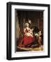 Marie-Antoinette (1755-93) and Her Four Children, 1787-Elisabeth Louise Vigee-LeBrun-Framed Premium Giclee Print