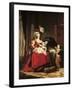 Marie-Antoinette (1755-93) and Her Four Children, 1787-Elisabeth Louise Vigee-LeBrun-Framed Giclee Print