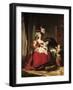 Marie-Antoinette (1755-93) and Her Four Children, 1787-Elisabeth Louise Vigee-LeBrun-Framed Giclee Print