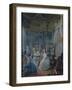 Marie Antoinette (1755-93) in Her Chamber at Versailles in 1777-Jacques Fabien Gautier d'Agoty-Framed Giclee Print