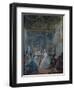 Marie Antoinette (1755-93) in Her Chamber at Versailles in 1777-Jacques Fabien Gautier d'Agoty-Framed Premium Giclee Print