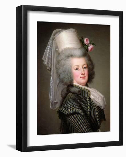 Marie-Antoinette (1755-93) of Habsbourg-Lorraine, Archduchess of Austria, Queen of France-Adolf Ulrich Wertmuller-Framed Giclee Print