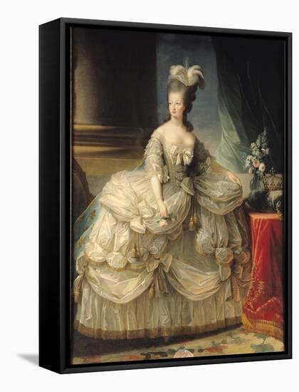 Marie Antoinette (1755-93) Queen of France, 1779-Elisabeth Louise Vigee-LeBrun-Framed Stretched Canvas