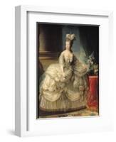 Marie Antoinette (1755-93) Queen of France, 1779-Elisabeth Louise Vigee-LeBrun-Framed Giclee Print