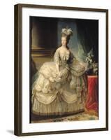 Marie Antoinette (1755-93) Queen of France, 1779-Elisabeth Louise Vigee-LeBrun-Framed Giclee Print