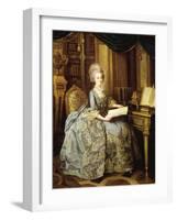 Marie Antoinette, 1755-93 Queen of France, as Dauphine-Lié-Louis Perin-Salbreux-Framed Giclee Print