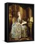 Marie Antoinette, 1755-93 Queen of France, as Dauphine-Lié-Louis Perin-Salbreux-Framed Stretched Canvas