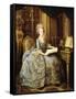 Marie Antoinette, 1755-93 Queen of France, as Dauphine-Lié-Louis Perin-Salbreux-Framed Stretched Canvas