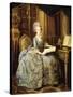 Marie Antoinette, 1755-93 Queen of France, as Dauphine-Lié-Louis Perin-Salbreux-Stretched Canvas