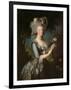 Marie Antoinette (1755-93) with a Rose, 1783-Elisabeth Louise Vigee-LeBrun-Framed Premium Giclee Print