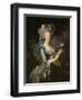 Marie Antoinette (1755-93) with a Rose, 1783-Elisabeth Louise Vigee-LeBrun-Framed Giclee Print