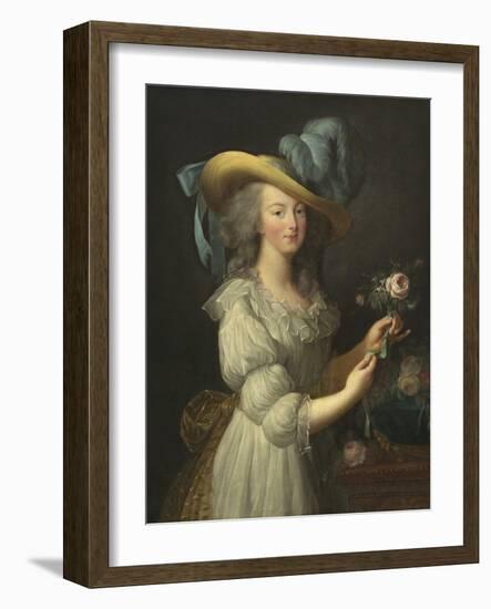 Marie-Antoinette, 1783-Elisabeth Louise Vigee Le Brun-Framed Art Print