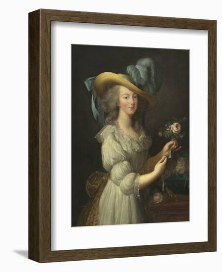 Marie-Antoinette, 1783-Elisabeth Louise Vigee Le Brun-Framed Art Print