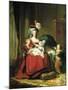 Marie Antoinette and Her Children, 1787-Marie Louise Elisabeth Vigee-Lebrun-Mounted Giclee Print