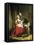 Marie Antoinette and Her Children, 1787-Marie Louise Elisabeth Vigee-Lebrun-Framed Stretched Canvas