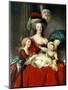 Marie-Antoinette and Her Four Children, 1787-Elisabeth Louise Vigee-LeBrun-Mounted Premium Giclee Print