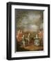 Marie Antoinette and Her Sisters in 'Il Trionfo Dell' Amore, Performed on 25th January-Johann Georg Weikert-Framed Premium Giclee Print