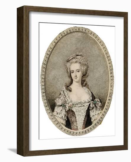 Marie Antoinette, Anon-null-Framed Art Print