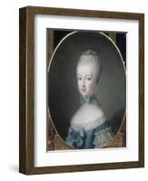 Marie-Antoinette, archiduchesse d'Autriche, future Dauphine de France (1755-1793)-Joseph Ducreux-Framed Giclee Print