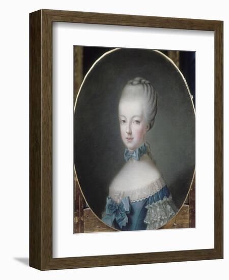 Marie-Antoinette, archiduchesse d'Autriche, future Dauphine de France (1755-1793)-Joseph Ducreux-Framed Giclee Print