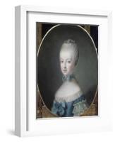 Marie-Antoinette, archiduchesse d'Autriche, future Dauphine de France (1755-1793)-Joseph Ducreux-Framed Giclee Print