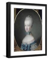 Marie-Antoinette, archiduchesse d'Autriche, future Dauphine de France (1755-1793)-Joseph Ducreux-Framed Giclee Print