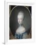 Marie-Antoinette, archiduchesse d'Autriche, future Dauphine de France (1755-1793)-Joseph Ducreux-Framed Giclee Print