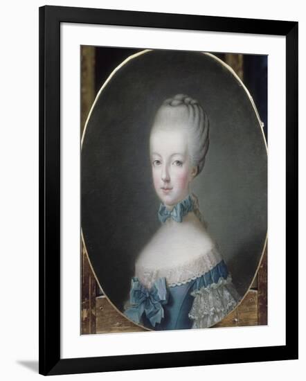 Marie-Antoinette, archiduchesse d'Autriche, future Dauphine de France (1755-1793)-Joseph Ducreux-Framed Giclee Print
