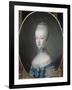 Marie-Antoinette, archiduchesse d'Autriche, future Dauphine de France (1755-1793)-Joseph Ducreux-Framed Giclee Print