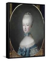 Marie-Antoinette, archiduchesse d'Autriche, future Dauphine de France (1755-1793)-Joseph Ducreux-Framed Stretched Canvas