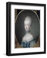 Marie-Antoinette, archiduchesse d'Autriche, future Dauphine de France (1755-1793)-Joseph Ducreux-Framed Premium Giclee Print