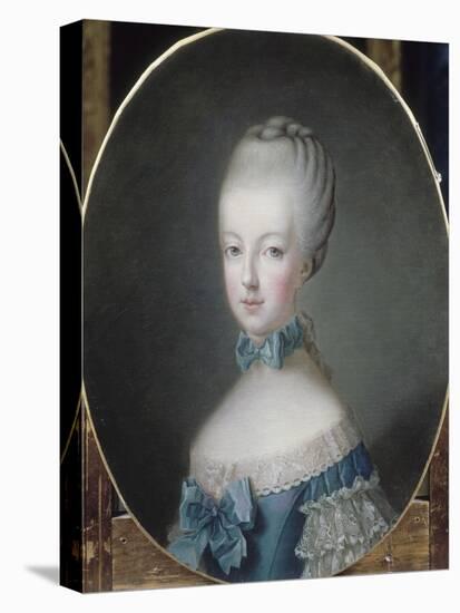Marie-Antoinette, archiduchesse d'Autriche, future Dauphine de France (1755-1793)-Joseph Ducreux-Stretched Canvas