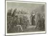 Marie Antoinette at the Revolutionary Tribunal-Denis Auguste Marie Raffet-Mounted Giclee Print