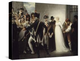 Marie-Antoinette conduite à son exécution, le 16 octobre 1793-William Hamilton-Stretched Canvas