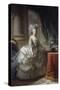 Marie-Antoinette d'Autriche, reine de France (1755-1793), en robe à paniers vers 1785-Elisabeth Louise Vigee-LeBrun-Stretched Canvas