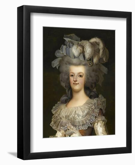 Marie-Antoinette d'Autriche reine de France et ses deux premiers enfants-Adolf Ulrich Wertmuller-Framed Premium Giclee Print