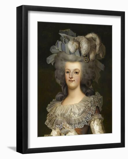 Marie-Antoinette d'Autriche reine de France et ses deux premiers enfants-Adolf Ulrich Wertmuller-Framed Giclee Print