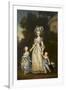 Marie-Antoinette d'Autriche reine de France et ses deux premiers enfants-Adolf Ulrich Wertmuller-Framed Giclee Print